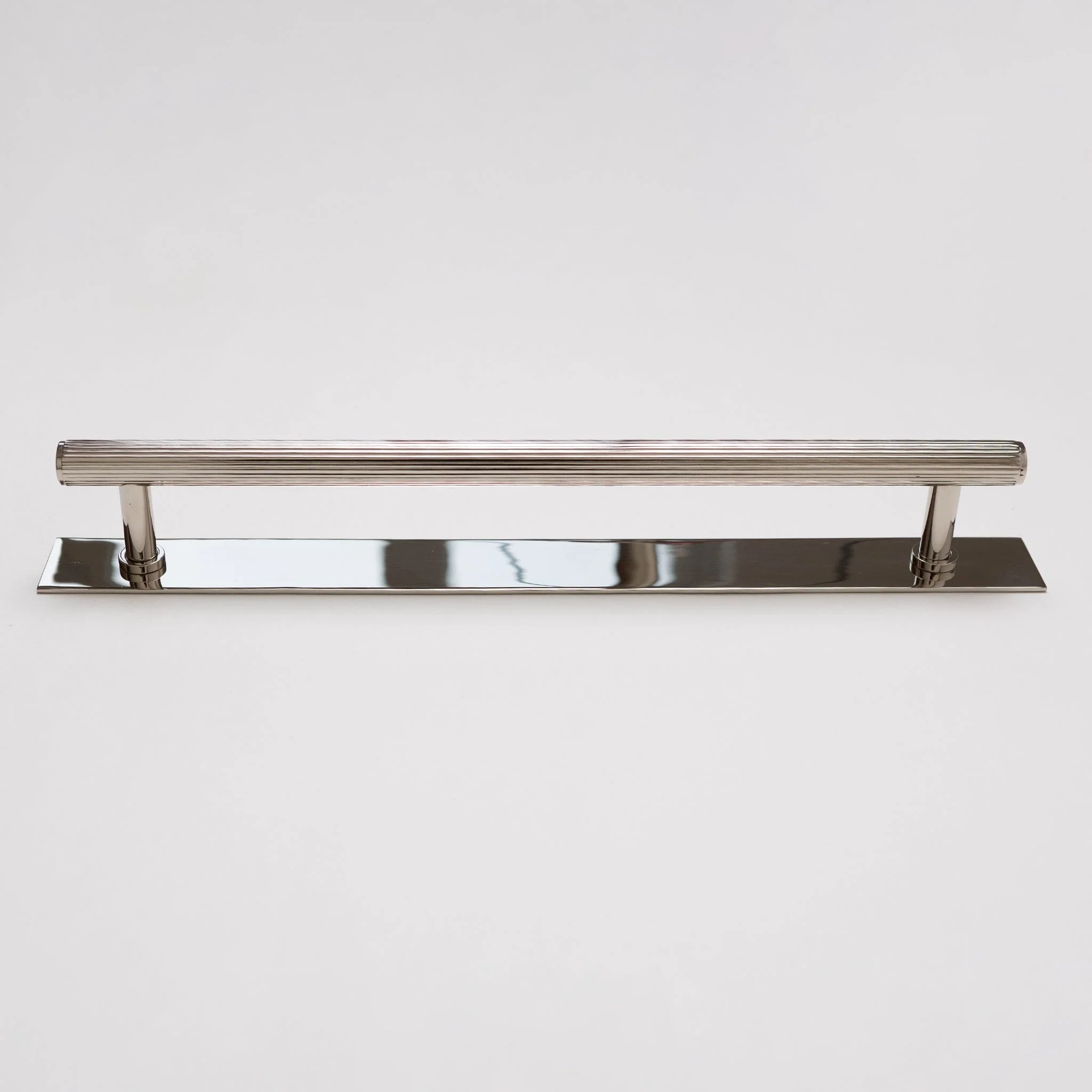 Brass Bee Knurled Cabinet-Handle Backplate — 160mm Polished Nickel (Spare/Accessory) - Image 34