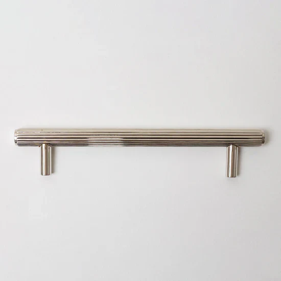 Brass Bee Knurled Cabinet-Handle Backplate — 160mm Polished Nickel (Spare/Accessory) - Image 37