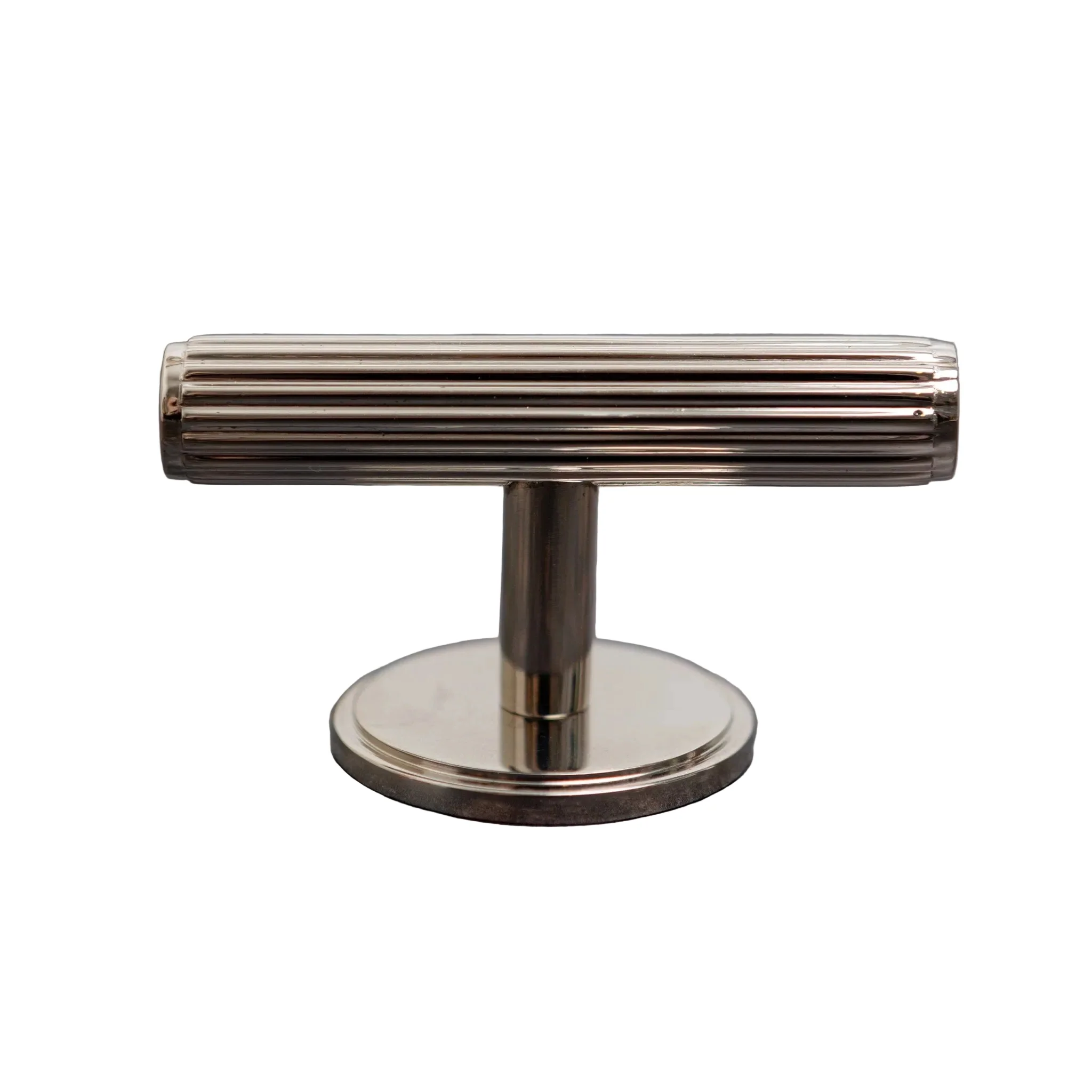 Brass Bee Knurled Cabinet-Handle Backplate — 160mm Polished Nickel (Spare/Accessory) - Image 6