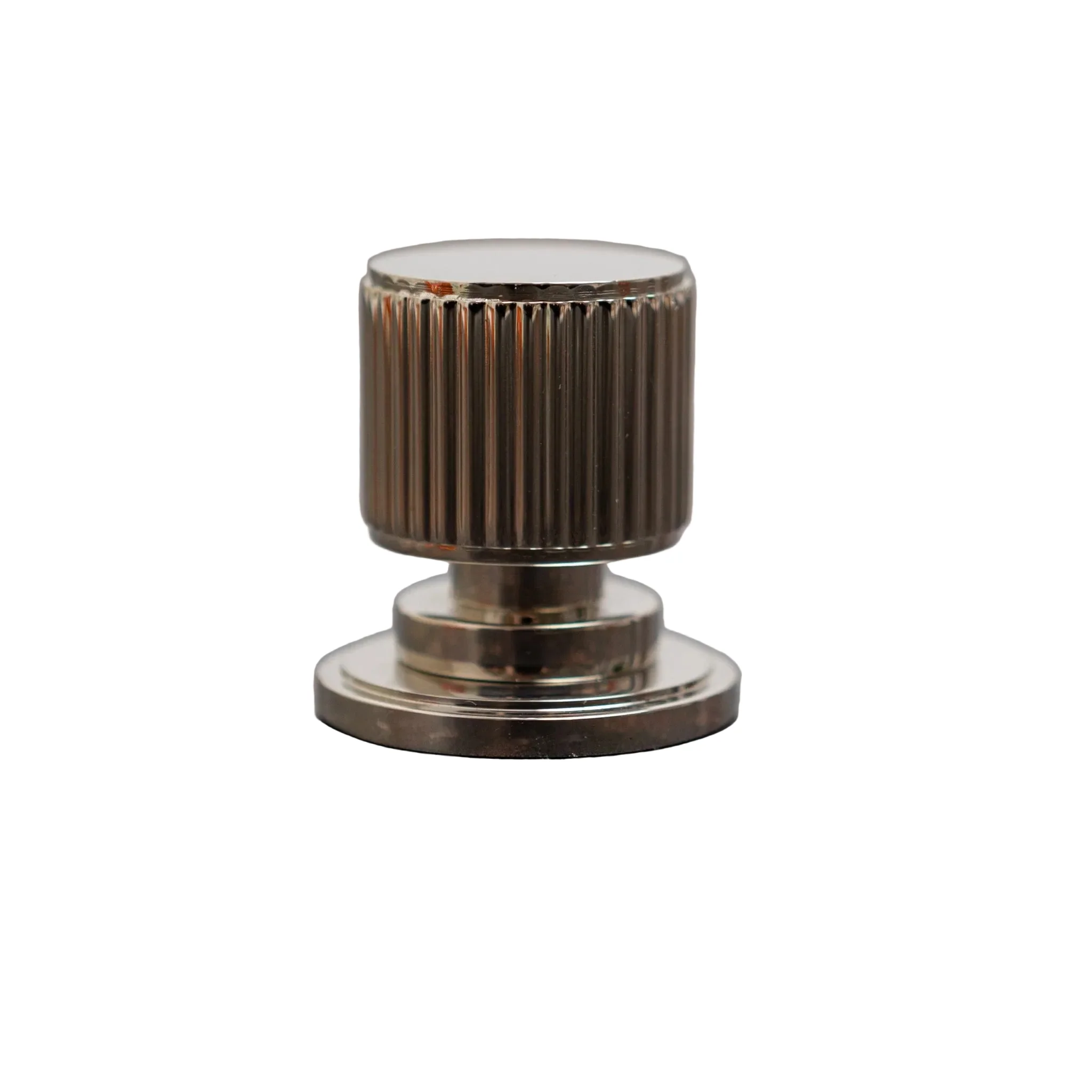 Brass Bee Knurled Cabinet-Handle Backplate — 160mm Polished Nickel (Spare/Accessory) - Image 7