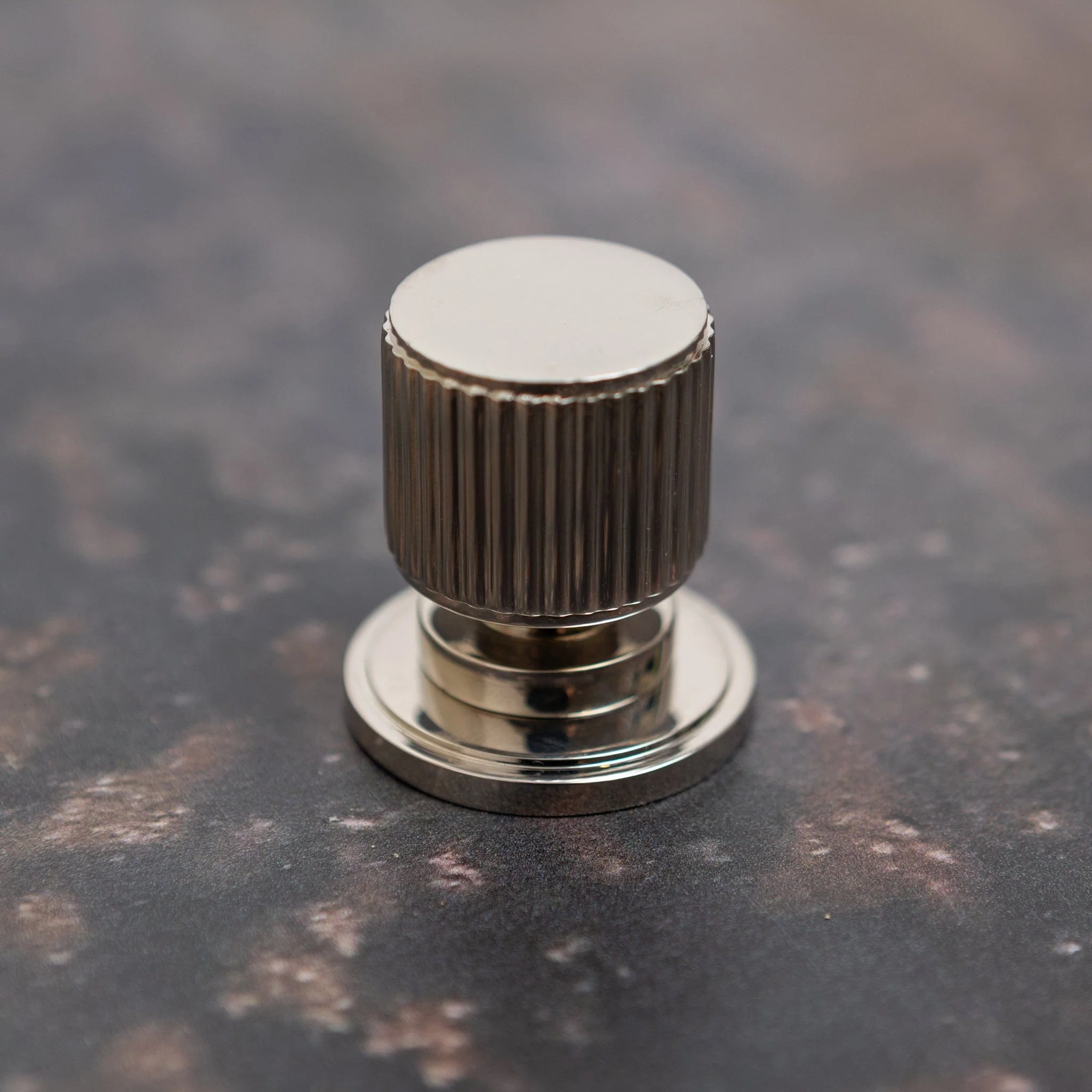 Brass Bee Knurled Cabinet-Handle Backplate — 160mm Polished Nickel (Spare/Accessory) - Image 8