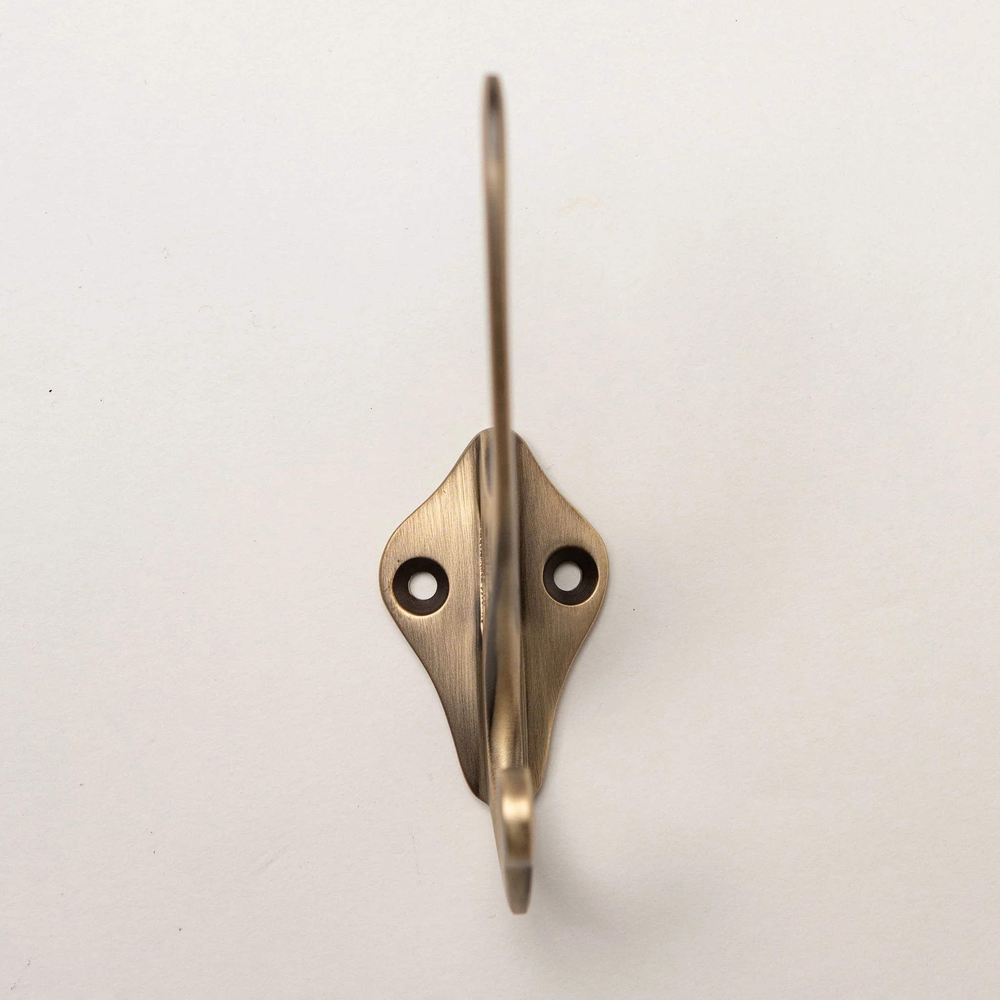 Solid Brass Sunrise Coat Hook - Antique Brass Finish - Image 2