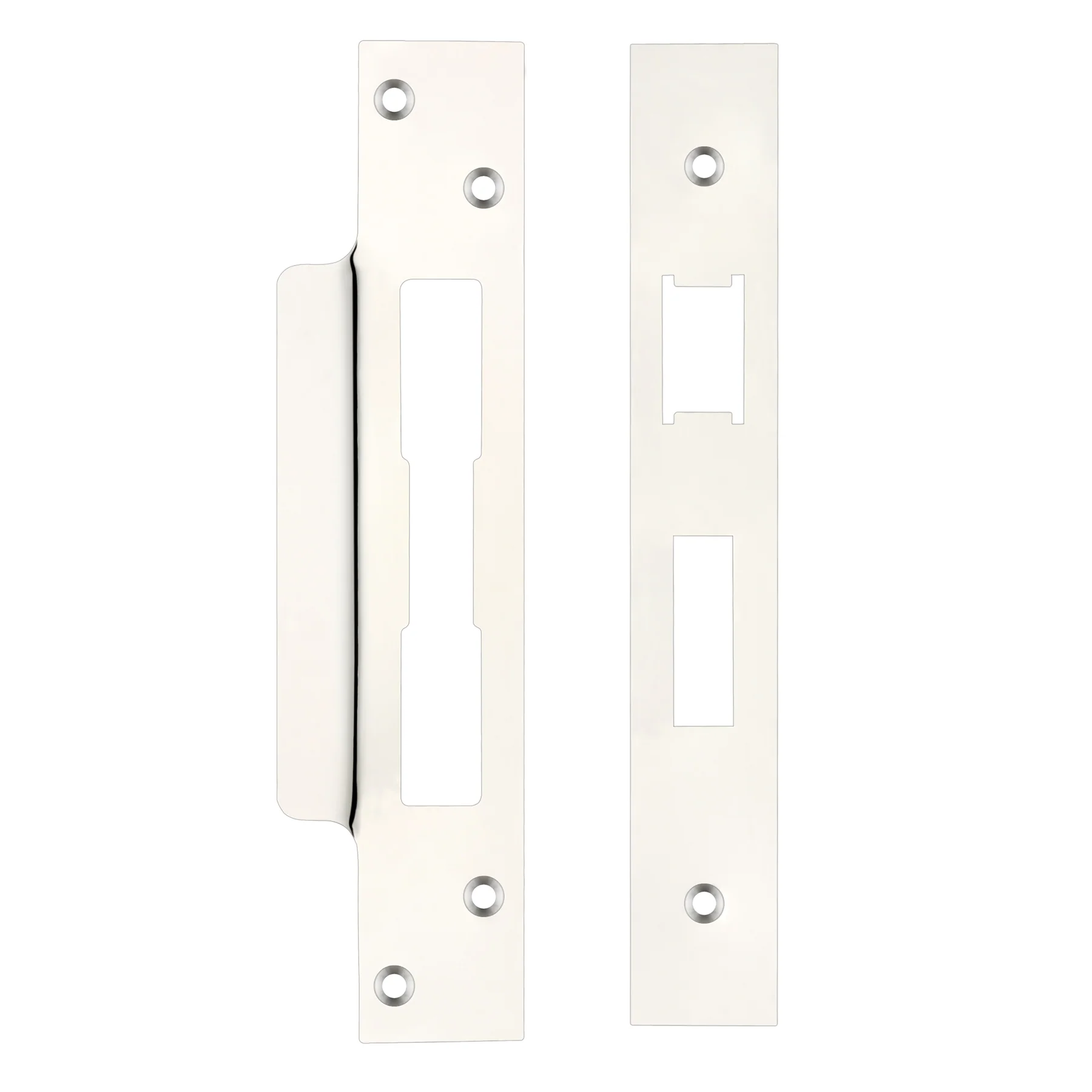 Spare Acc Pk for UK Sash Locks - *BLANK* - contains Forend, Strike and Fixing Screws - Image 3