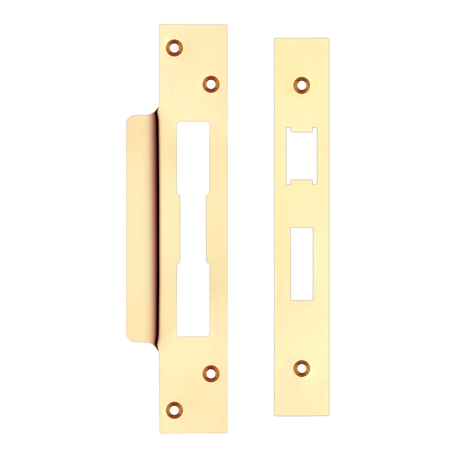 Spare Acc Pk for UK Sash Locks - *BLANK* - contains Forend, Strike and Fixing Screws - Image 5