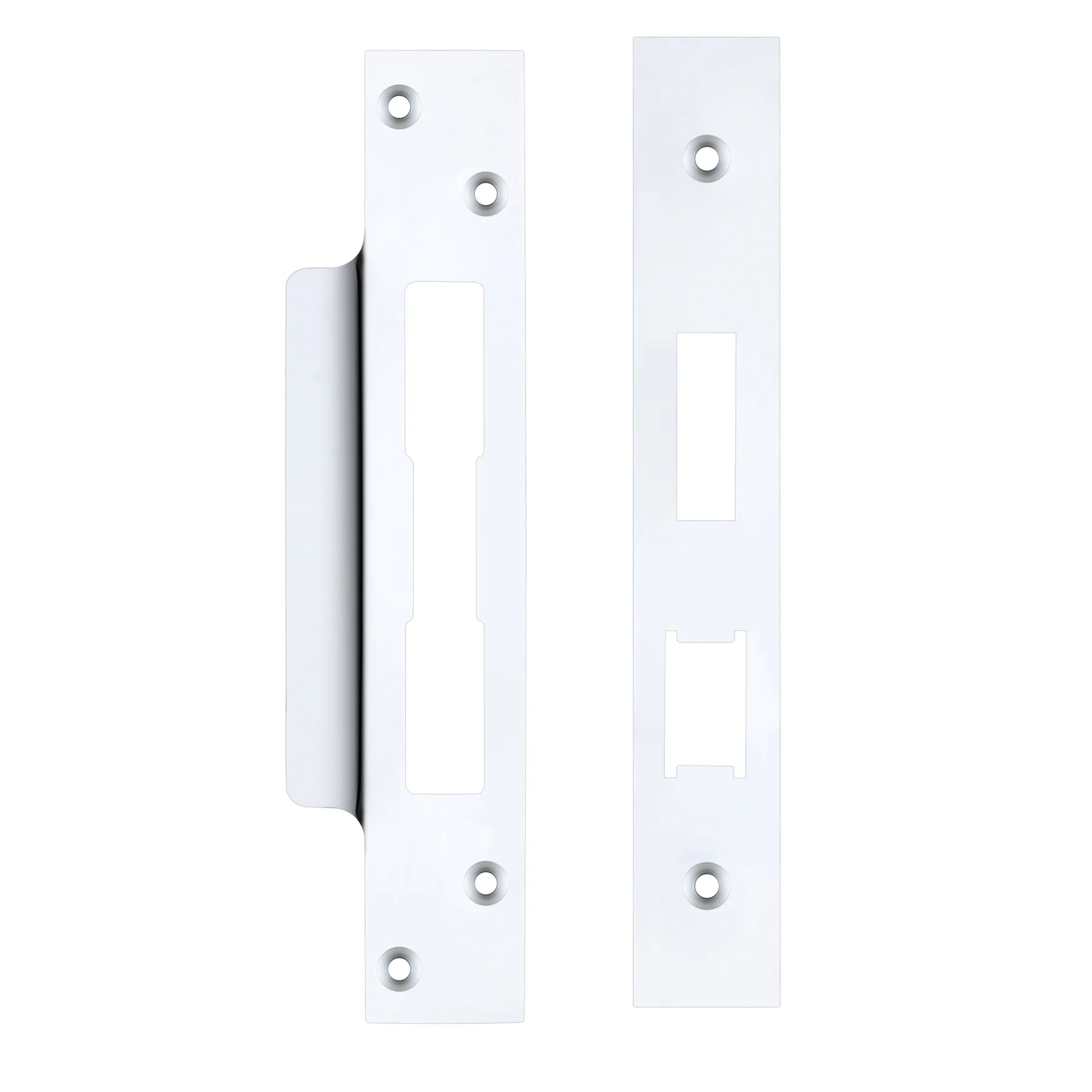 Spare Acc Pk for UK Sash Locks - *BLANK* - contains Forend, Strike and Fixing Screws - Image 7