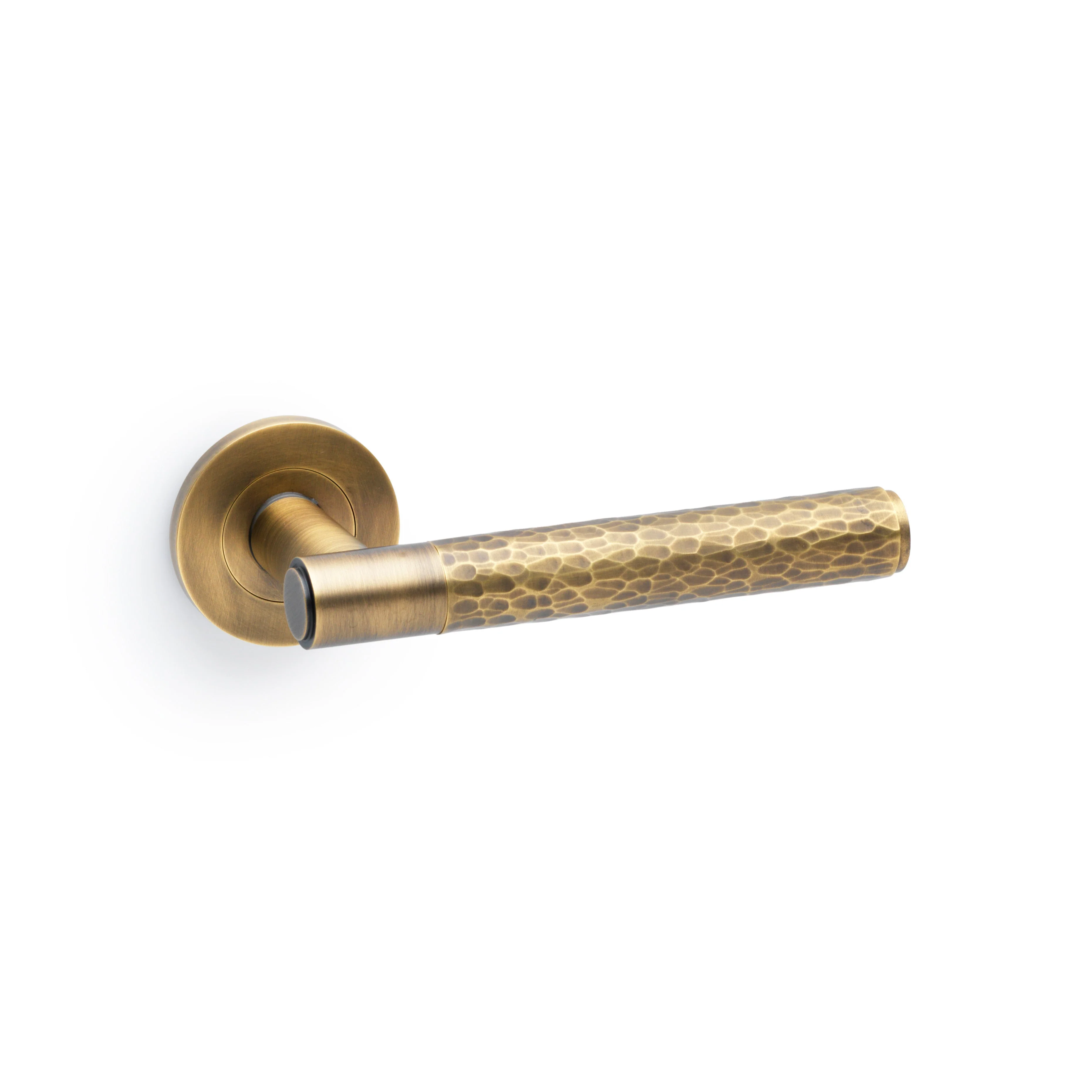 Spitfire Hammered Lever on Round Rose - Image 8