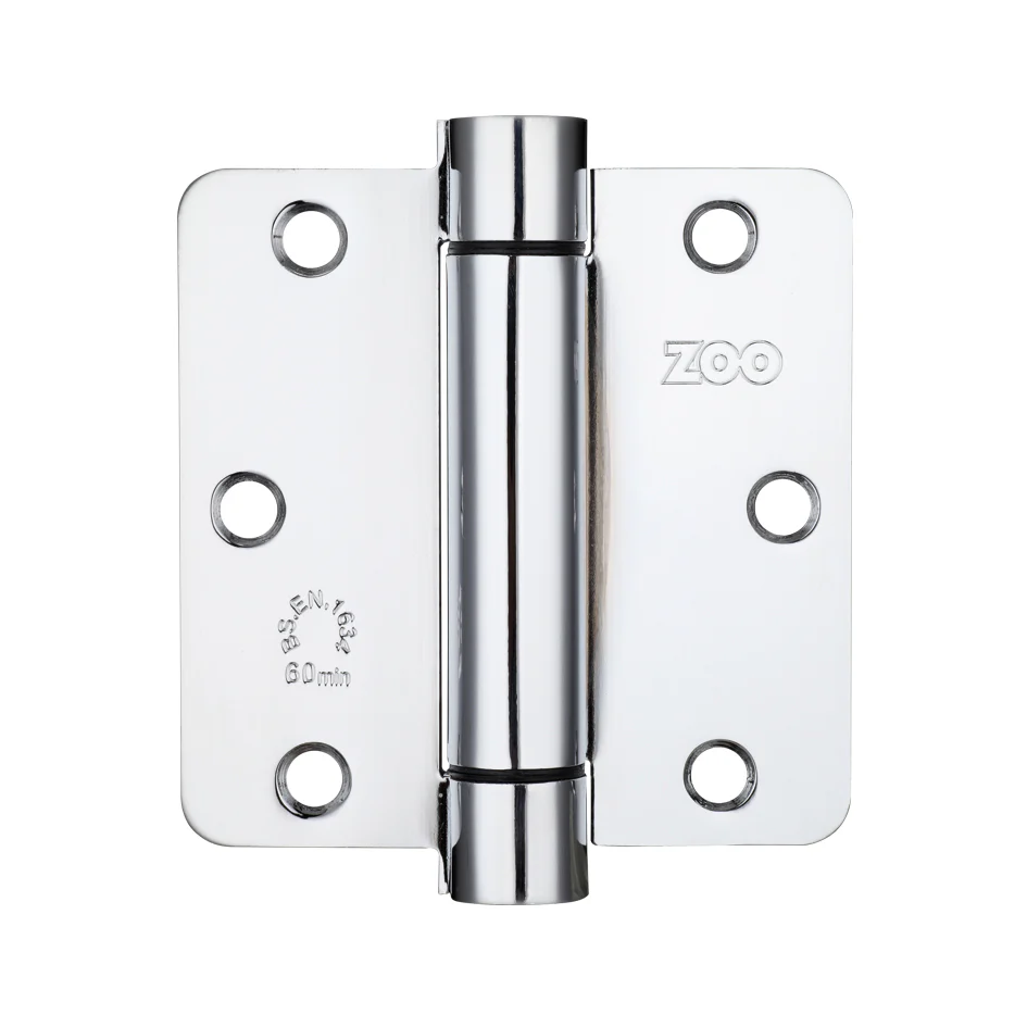 Spring Hinge Plus Slave Pack - Radius - 3.5"x3.5"x2.5 - (Contains 2 Spring and 1 Unsprung Hinge) - Image 3