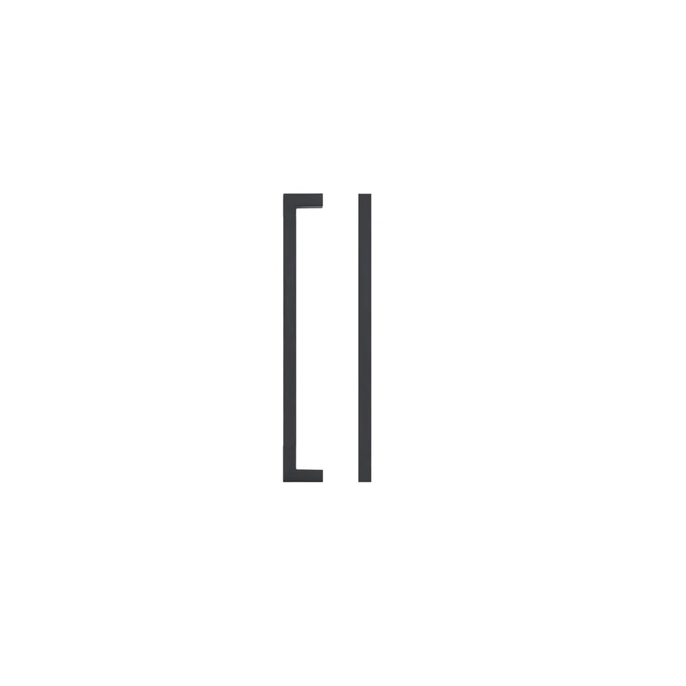 Square Block Cabinet Handle - 192mm CTC
