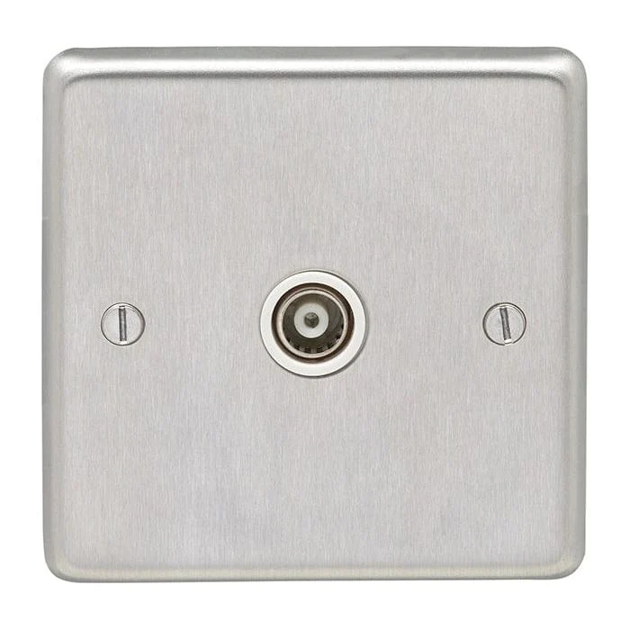 Stainless steel Tv - Satin Stainless Steel