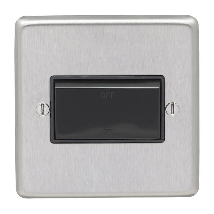 Stainless steel Fan Switch - Satin Stainless Steel - Image 2