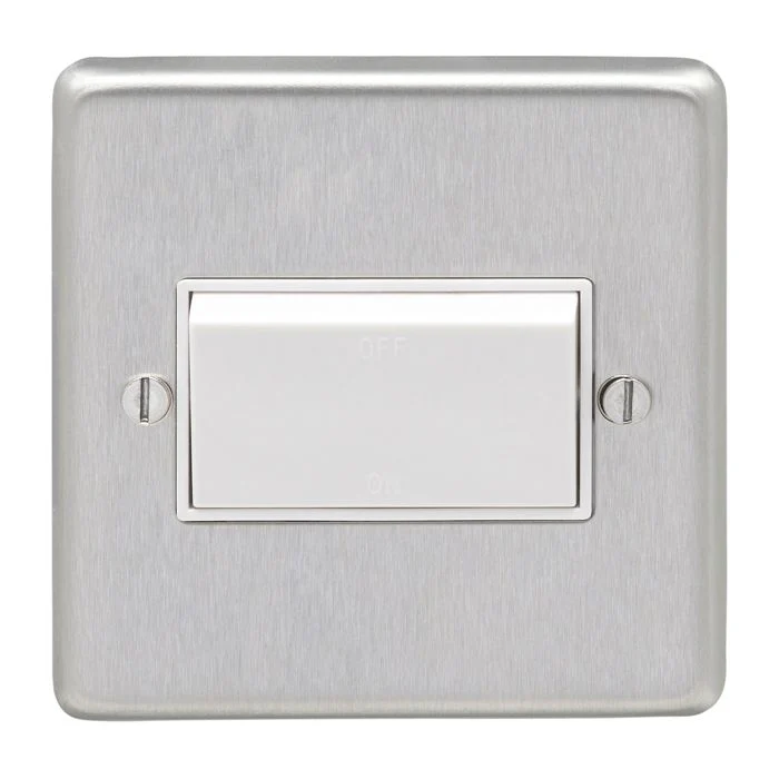Stainless steel Fan Switch - Satin Stainless Steel - Image 2