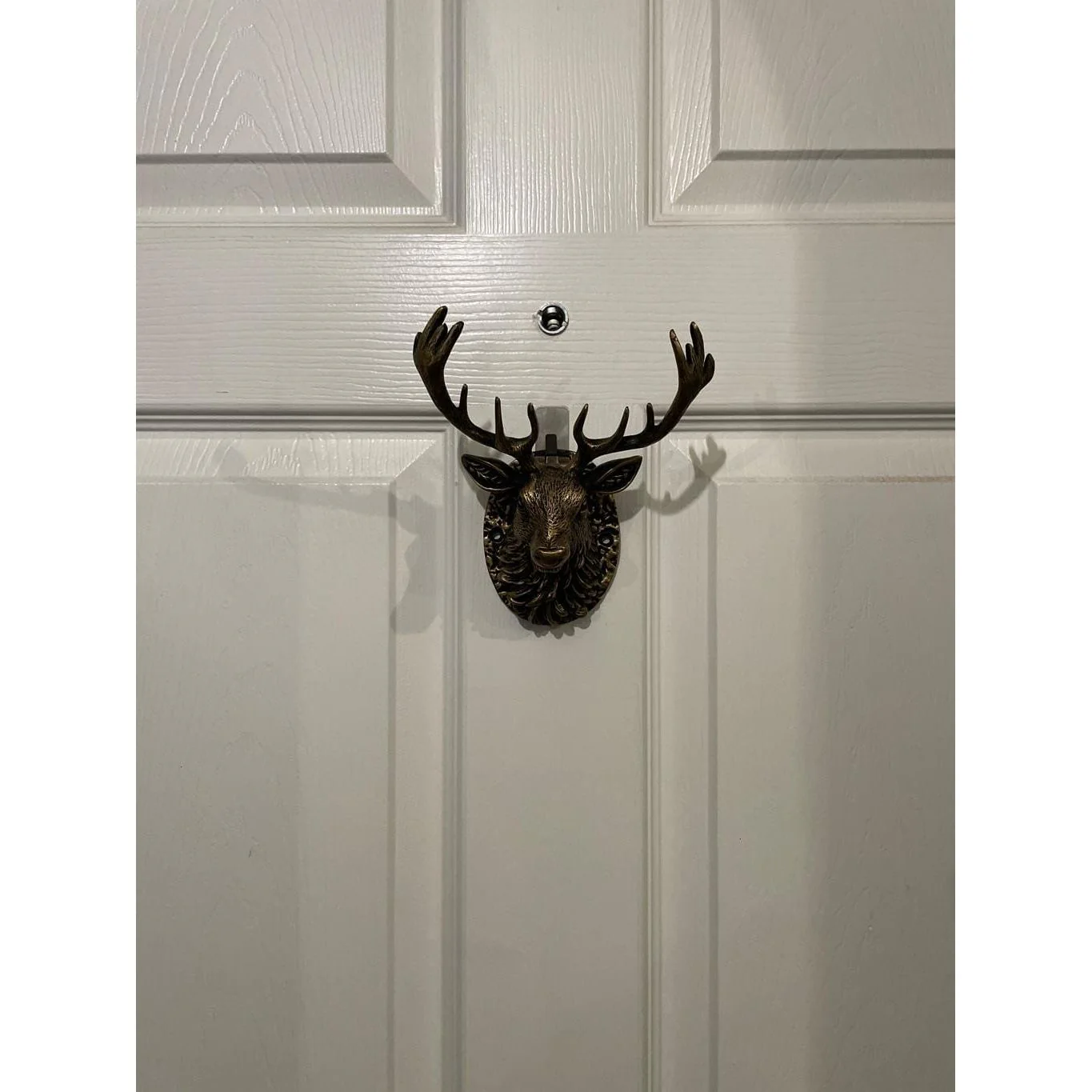 Stag Door Knocker - Heritage Finish - Image 11