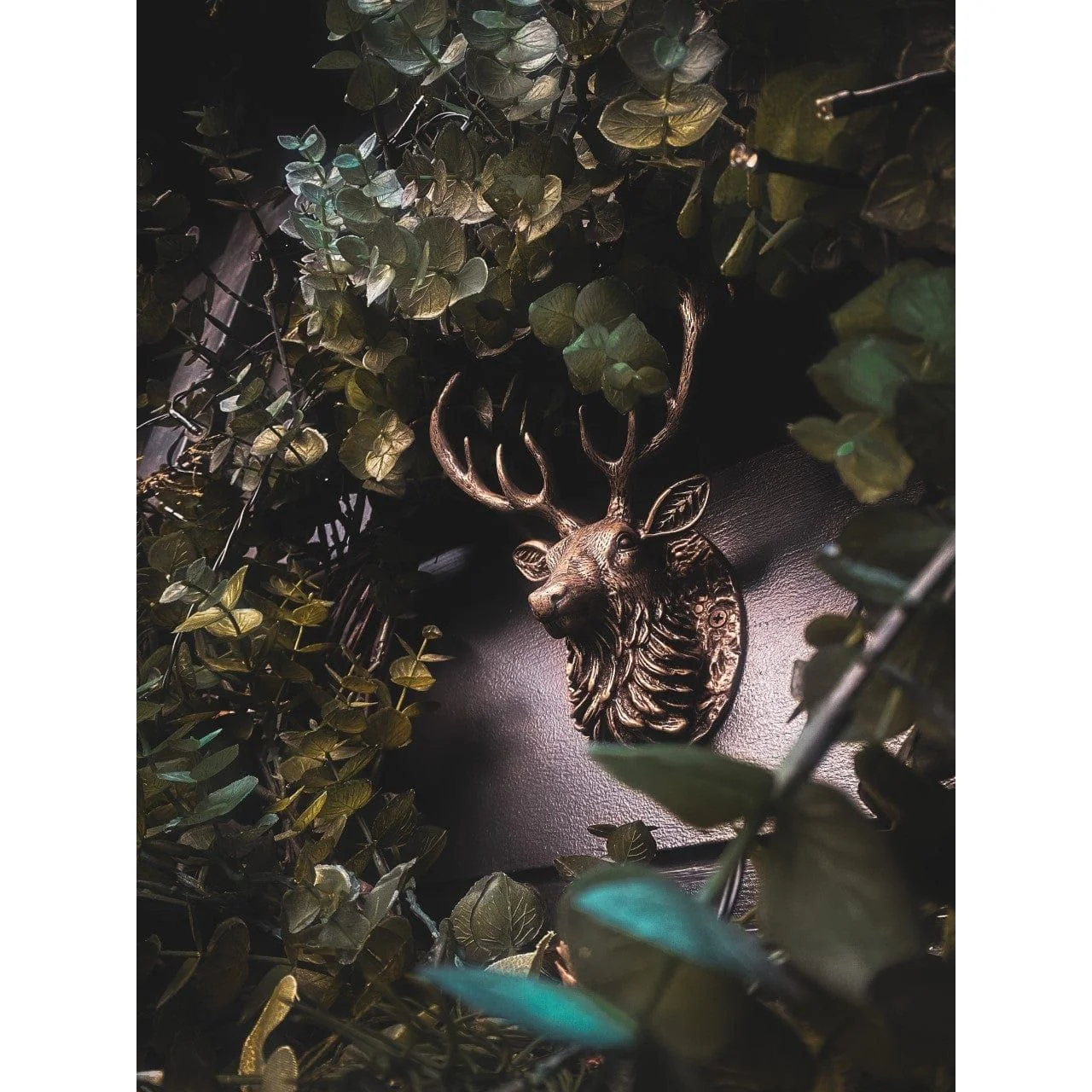 Stag Door Knocker - Heritage Finish - Image 4