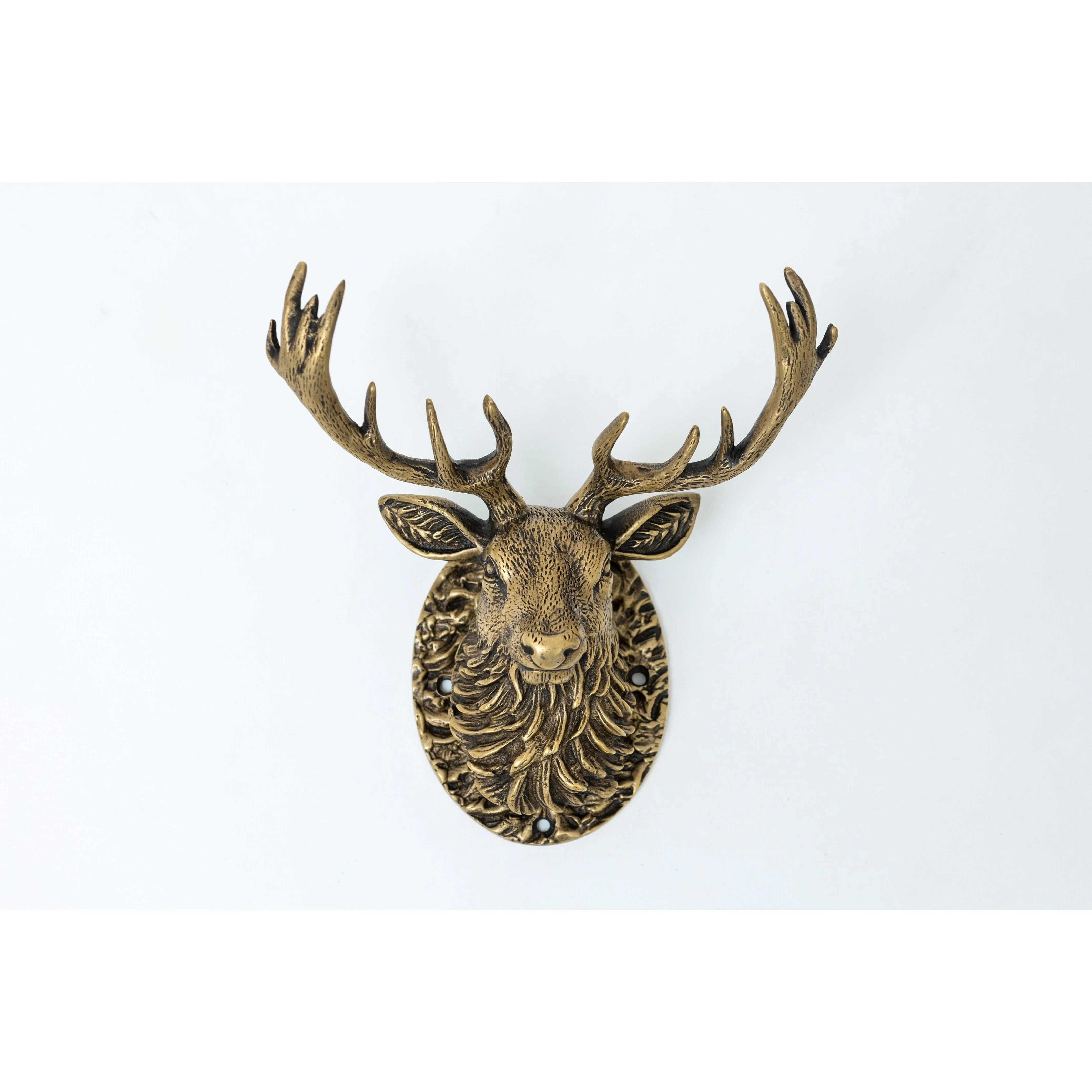 Stag Door Knocker - Heritage Finish - Image 8