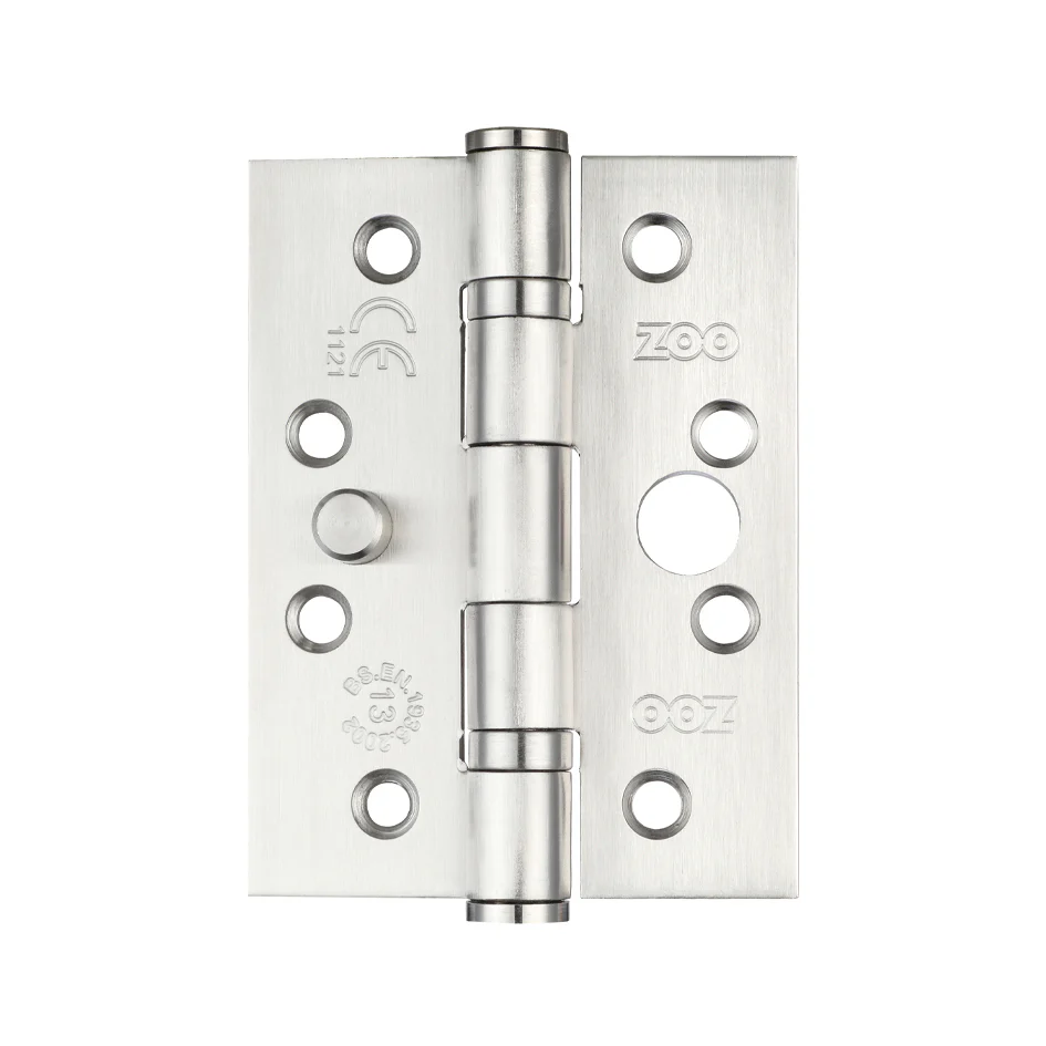 Stainless Steel Dog Bolt Door Hinge 4"x3"x3mm - Image 4