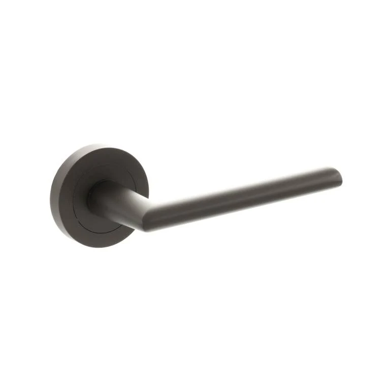 STATUS Alabama Lever Door Handle on Round Rose - Image 5