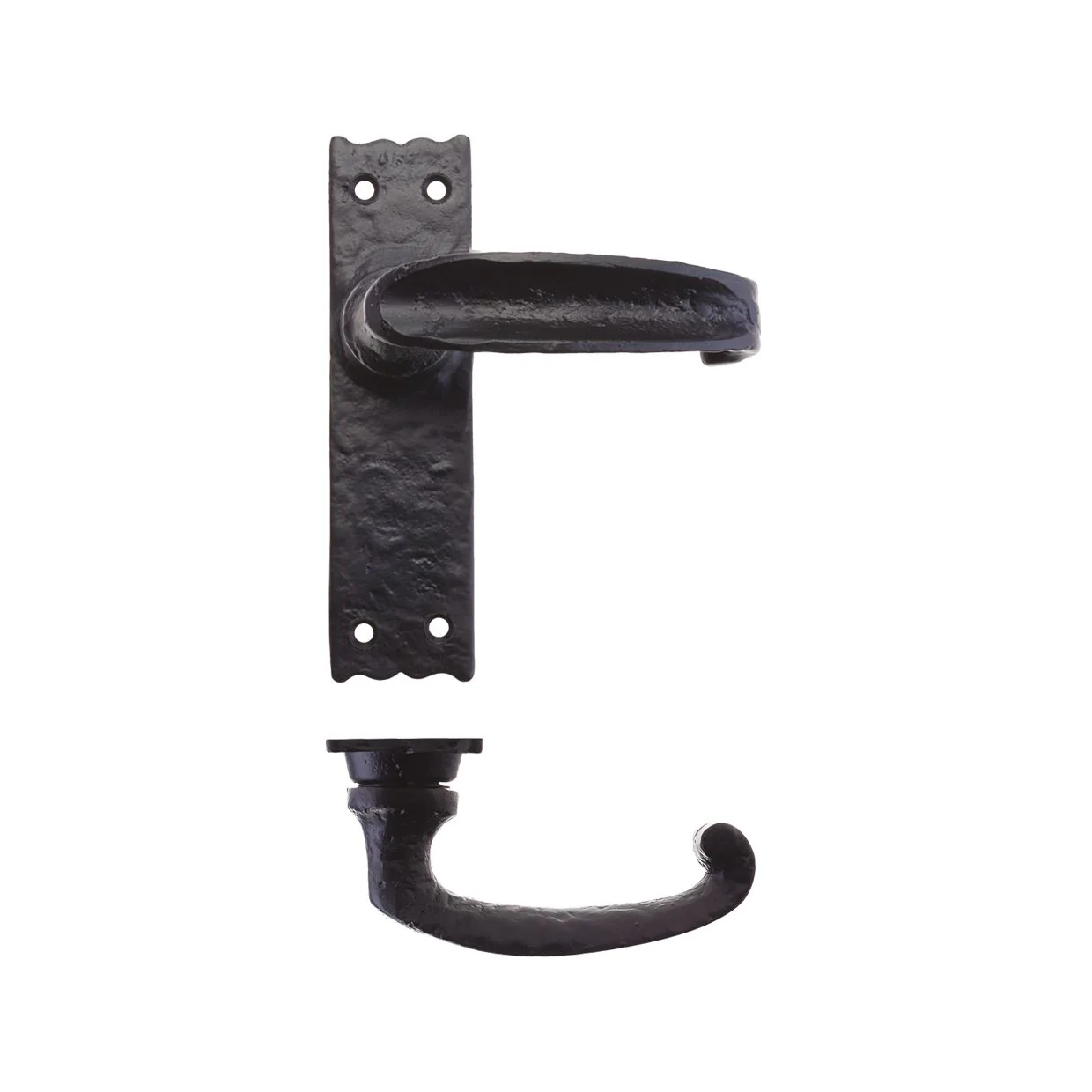Traditional Slimline Thumb Lever on Backplate - Image 2