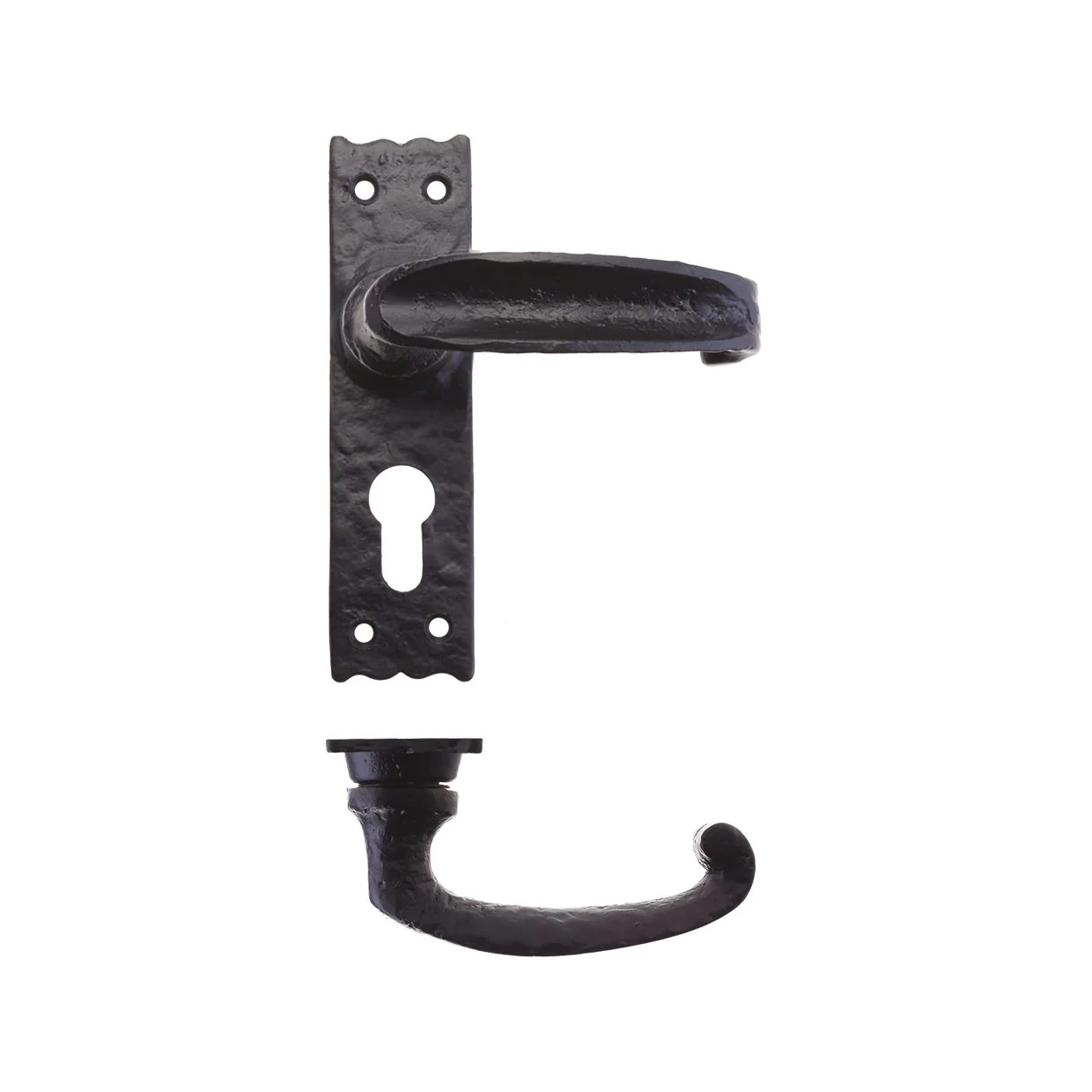 Traditional Slimline Thumb Lever on Backplate - Image 4