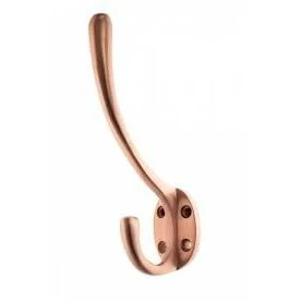 Traditional Solid Brass Hat & Coat Hook - Image 16
