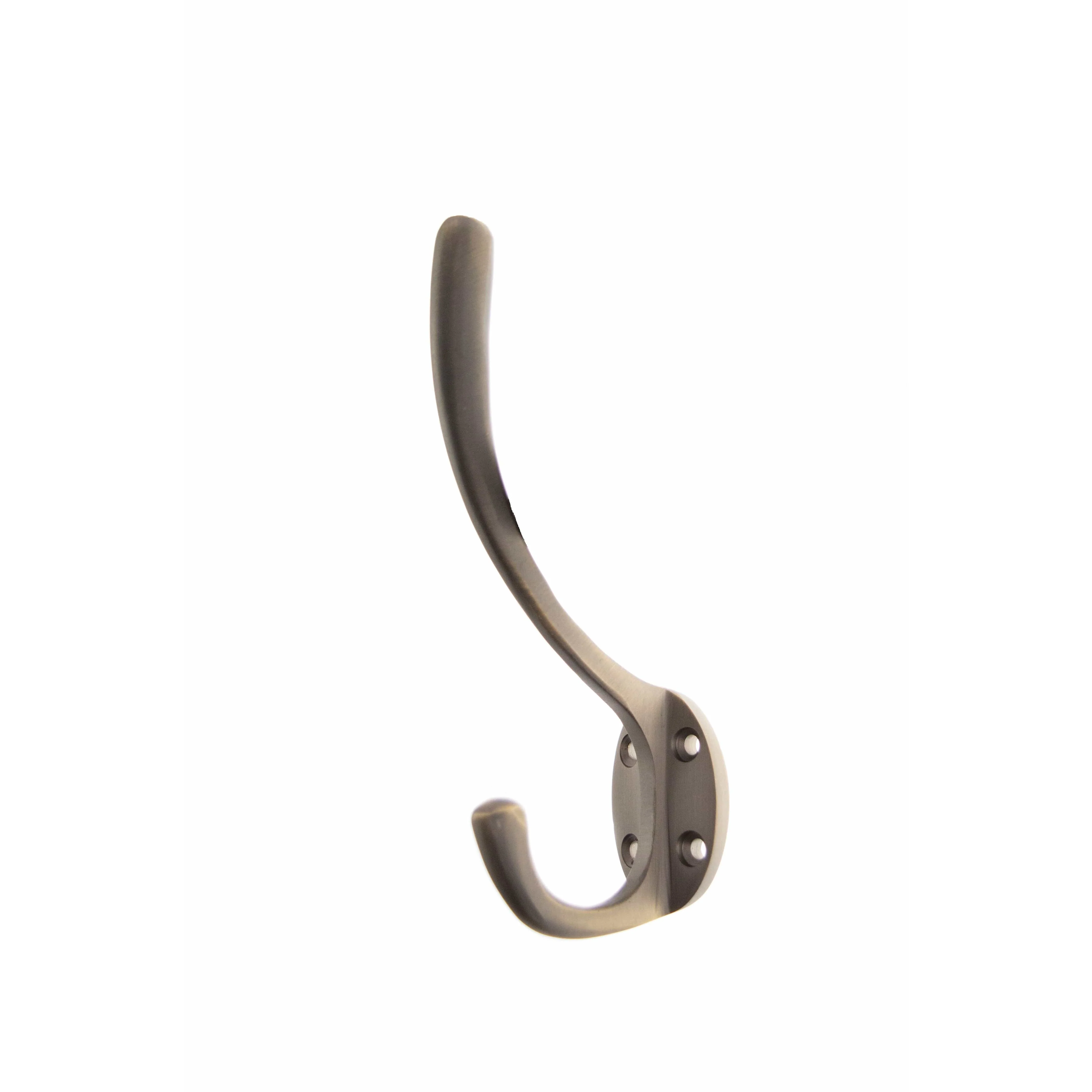 Traditional Solid Brass Hat & Coat Hook - Image 5