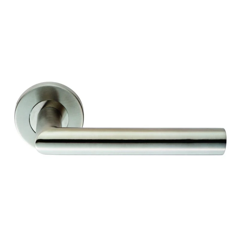 Treviri Mitred Round Bar Lever on Sprung Rose - Image 4