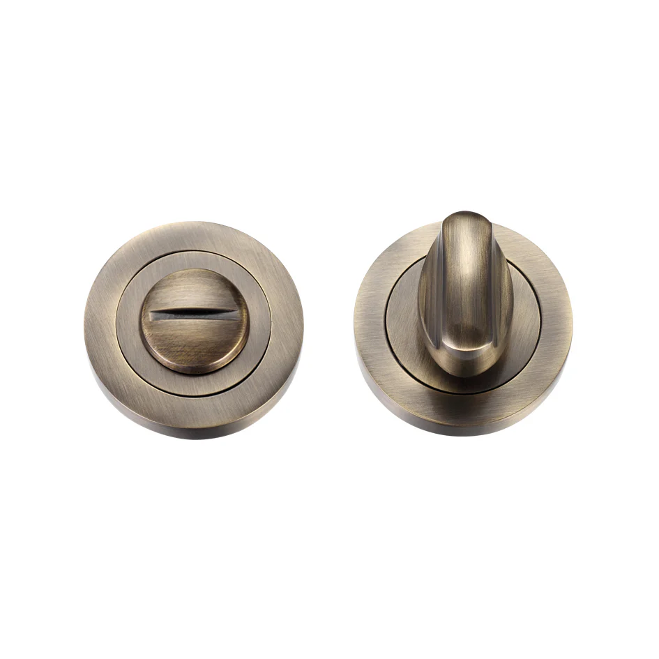 Turn and Release complete with Escutcheons and 5mm spindle 50mm dia - Image 12