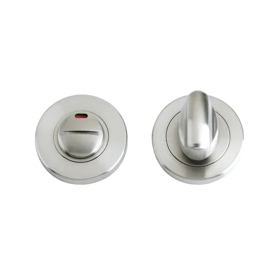 Turn and Release c/w Indicator Complete with Escutcheons and 5mm Spindle - 50mm Dia - Image 3