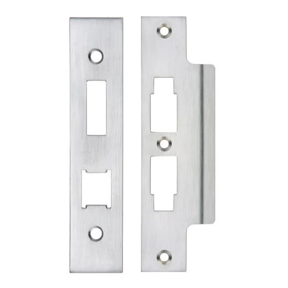 Spare Acc Pk for UK Horizontal 3L Locks - *BLANK* - Contains Forend, Strike and Fixing Screws (Lock Version) - Image 2