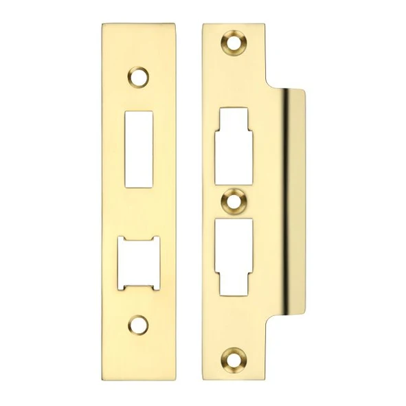 Spare Acc Pk for UK Horizontal 3L Locks - *BLANK* - Contains Forend, Strike and Fixing Screws (Lock Version) - Image 8