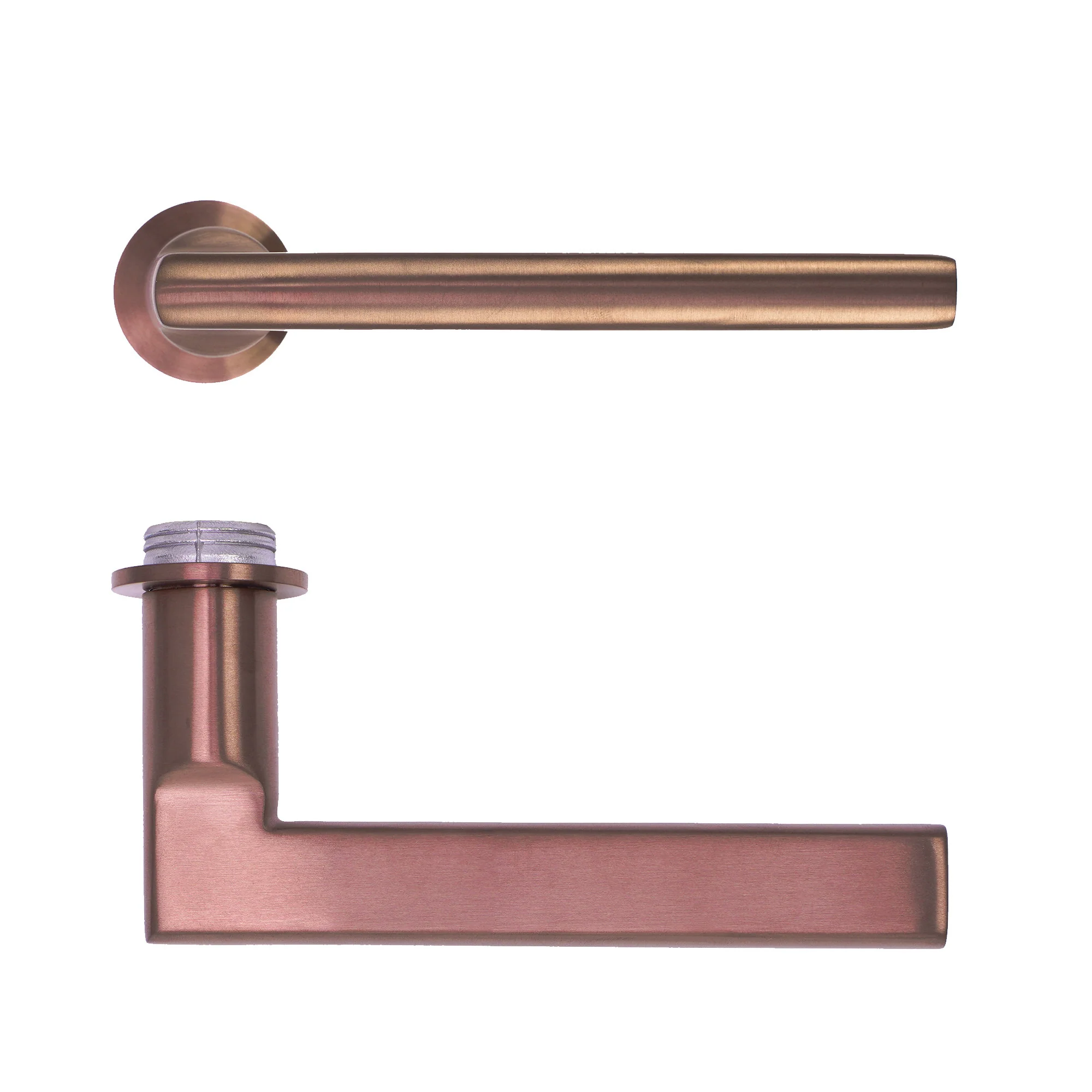 Varese Lever on 32mm Round Mini Rose - Image 6
