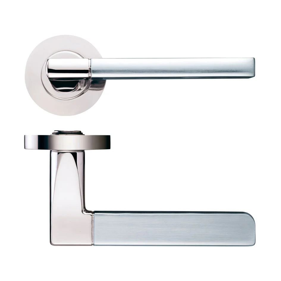 Venice Lever - Screw On Rose - Dual finish - Image 3