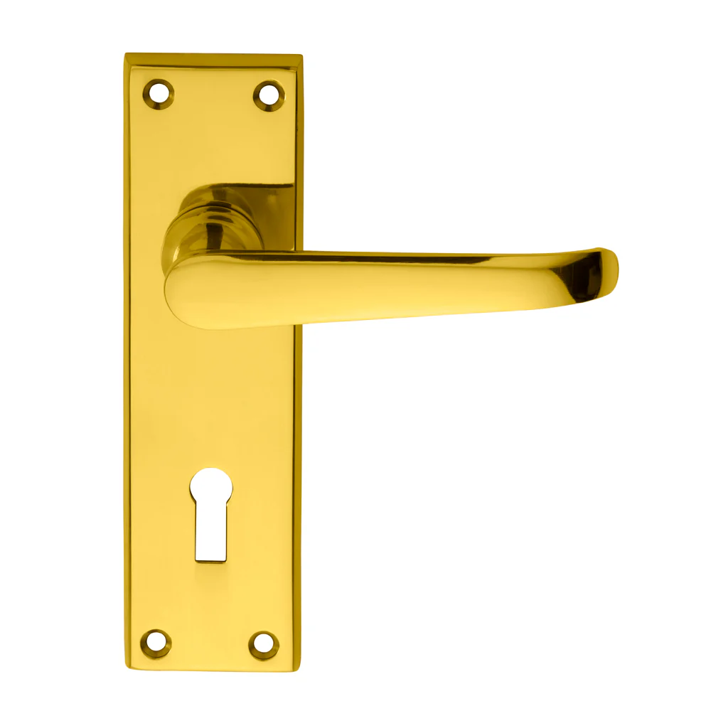 Victorian Ascot Lever on Backplate - Image 8