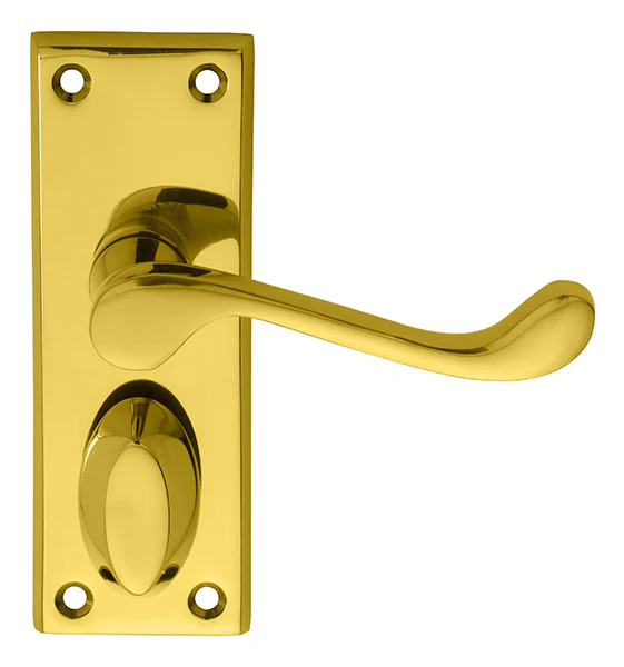 Victorian Scroll Lever on Backplate - Image 6