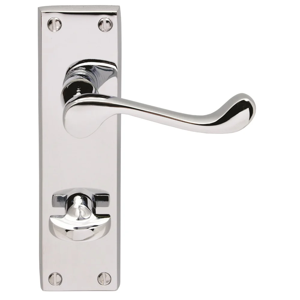 Victorian Scroll Lever on Backplate - Image 7