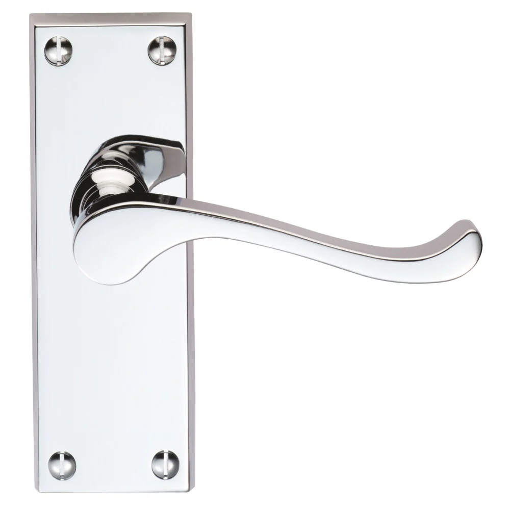 Victorian Scroll Lever on Backplate - Image 8