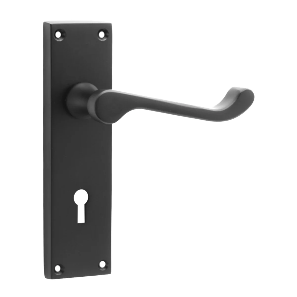 Victorian (Scroll) Lever on Backplate Door Handle - Image 11