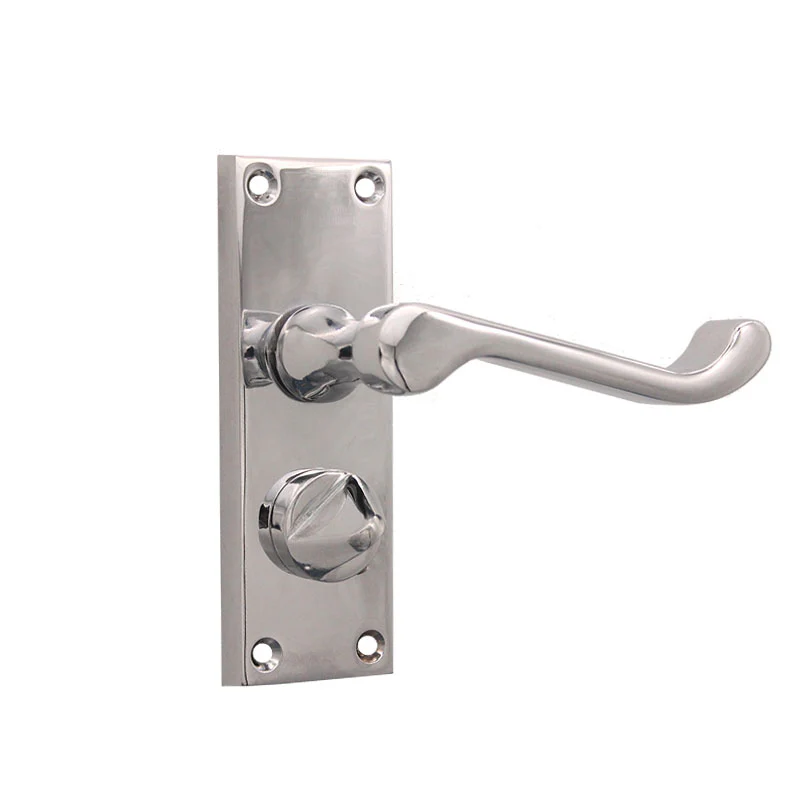Victorian (Scroll) Lever on Backplate Door Handle - Image 12