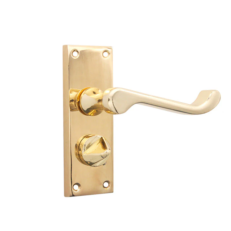 Victorian (Scroll) Lever on Backplate Door Handle - Image 14
