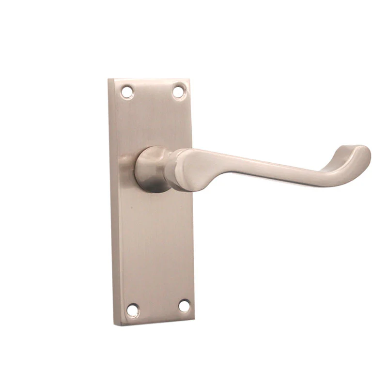 Victorian (Scroll) Lever on Backplate Door Handle - Image 2