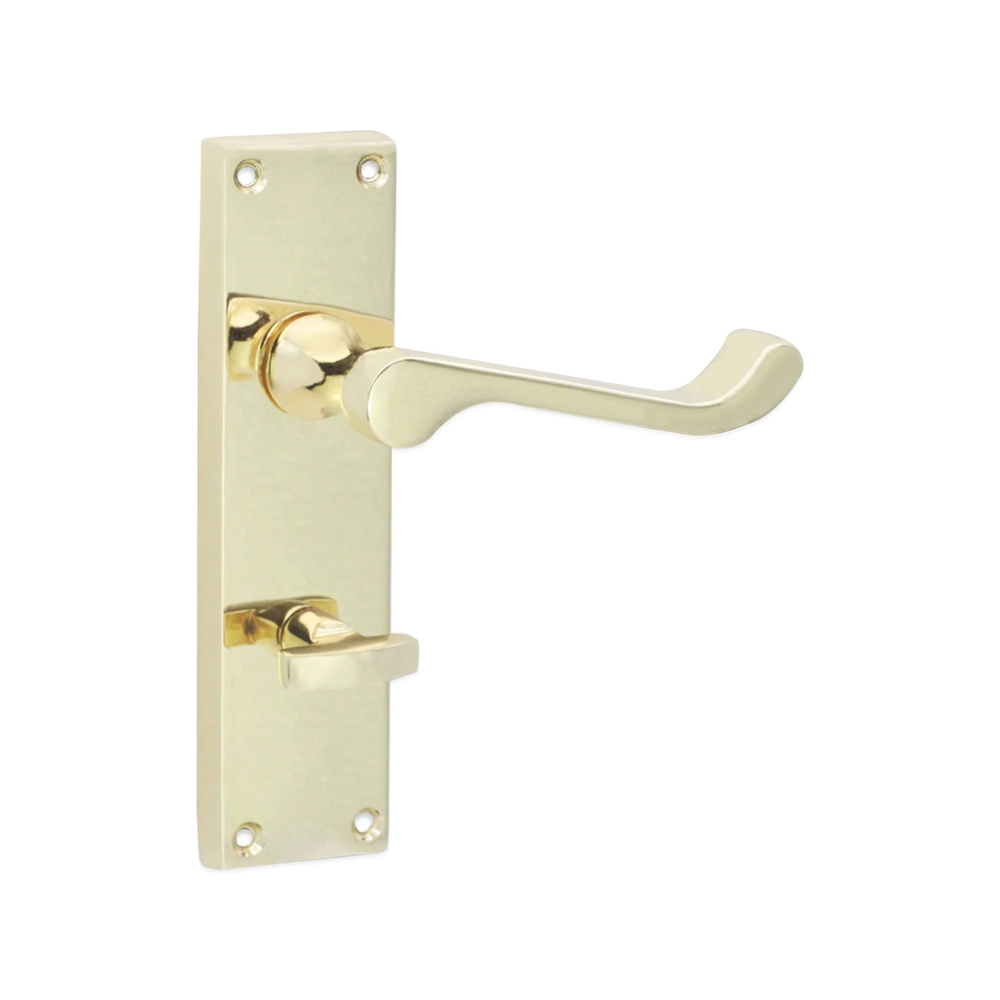 Victorian (Scroll) Lever on Backplate Door Handle - Image 6