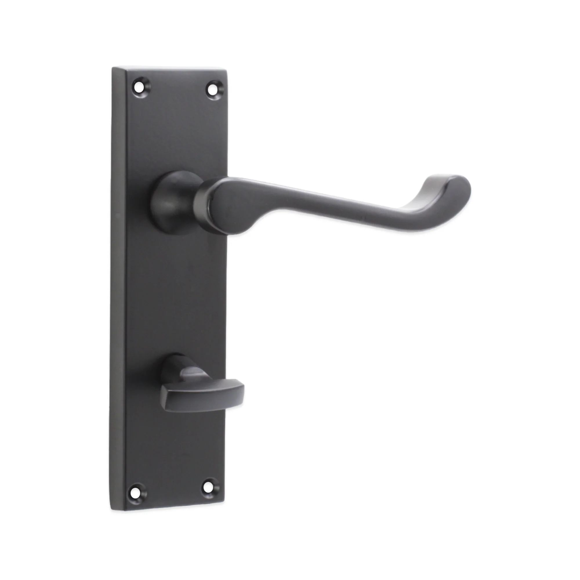 Victorian (Scroll) Lever on Backplate Door Handle - Image 7