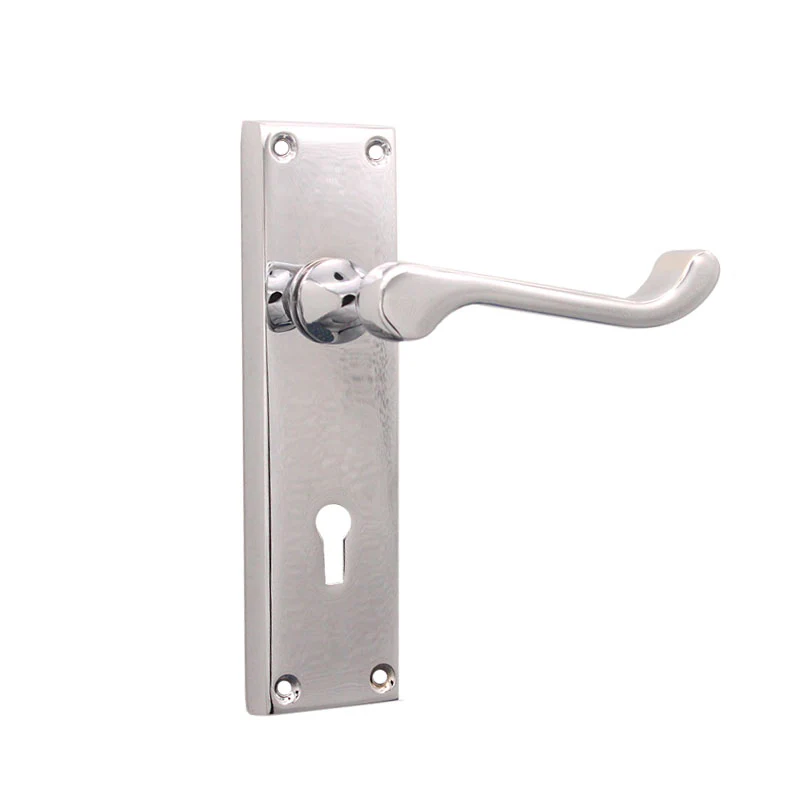 Victorian (Scroll) Lever on Backplate Door Handle - Image 8