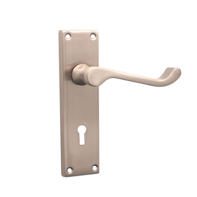 Victorian (Scroll) Lever on Backplate Door Handle - Image 9