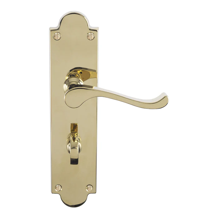 Victorian Scroll Lever On Shaped Backplate - (Contract Range) - Image 4