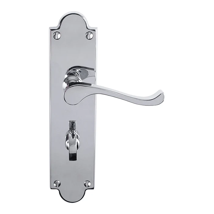 Victorian Scroll Lever On Shaped Backplate - (Contract Range) - Image 6