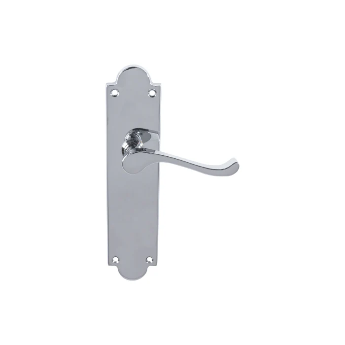 Victorian Scroll Lever On Shaped Backplate - (Contract Range) - Image 7