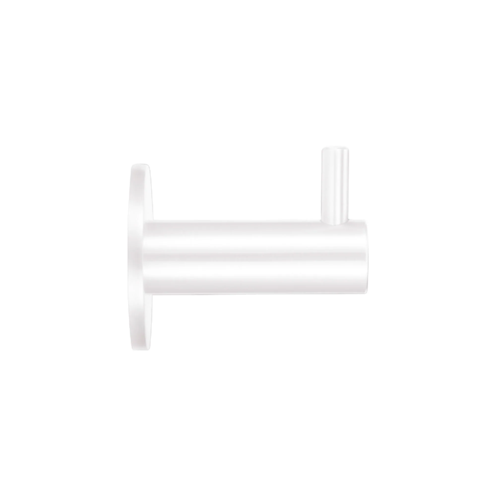 Zoo Hardware Wall-Mounted Hook on Rose — PVD Etna Bronze - Image 4