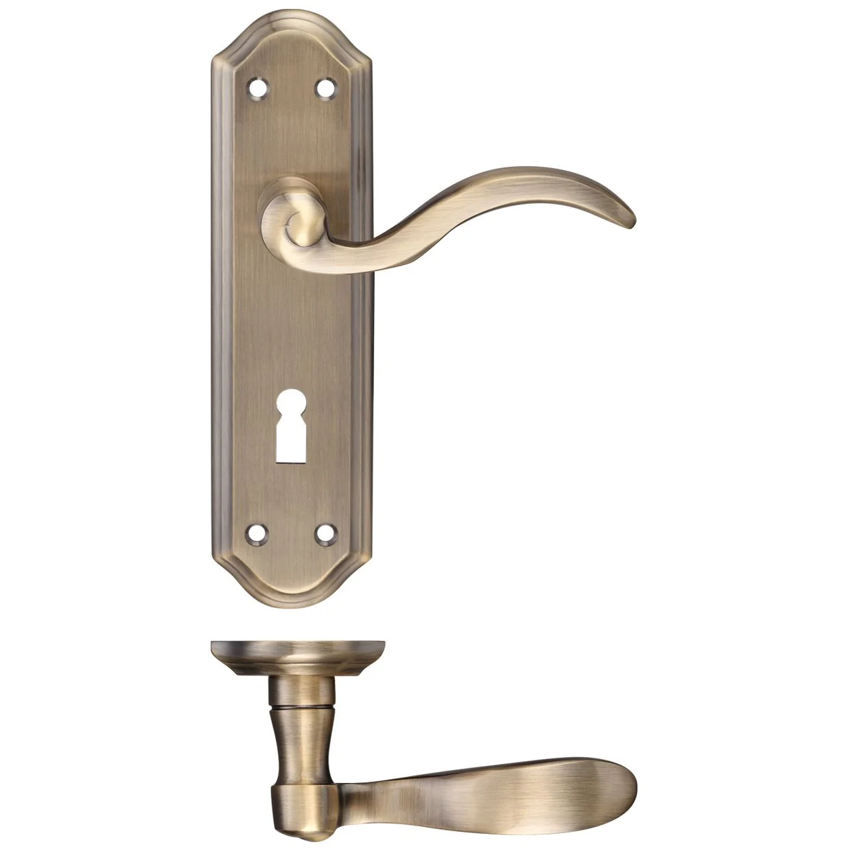 Winchester Lever on Backplate - Image 3