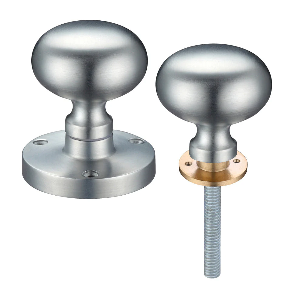 Mushroom Rim Knob - 61.5mm Rose Diameter, 52mm Diameter Knob - Image 4