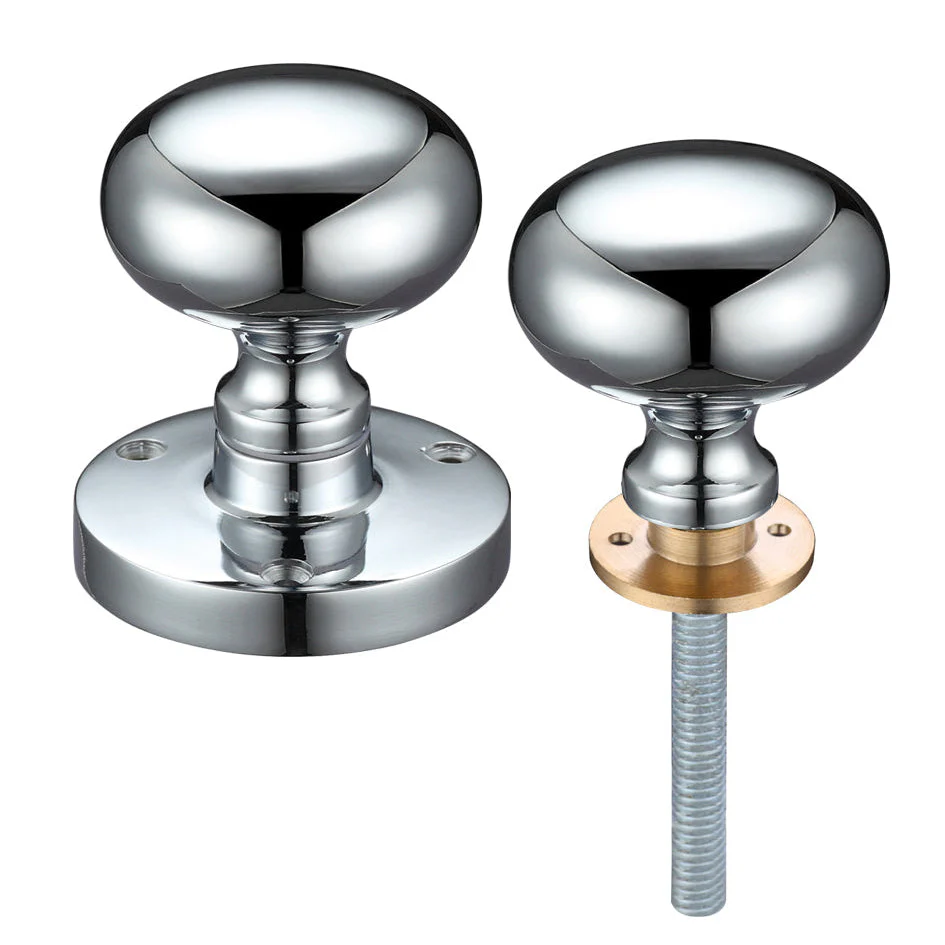 Mushroom Rim Knob - 61.5mm Rose Diameter, 52mm Diameter Knob - Image 7